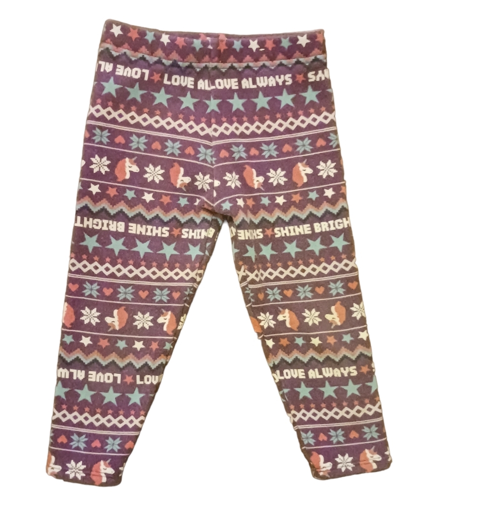 Girls lined Leggings 2T